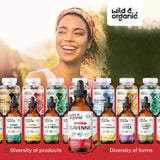 Wild & Organic tintura cayena presentación 118 ml para stock doméstico