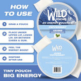 Wild Pouches perfectas como preentrenamiento para foco y energía.