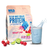 Wild Society proteina clara Rocket Pop en botella para recuperación post entreno