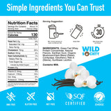 Sin azúcar añadida, sin GMOs y sin gluten en WILD SOCIETY.