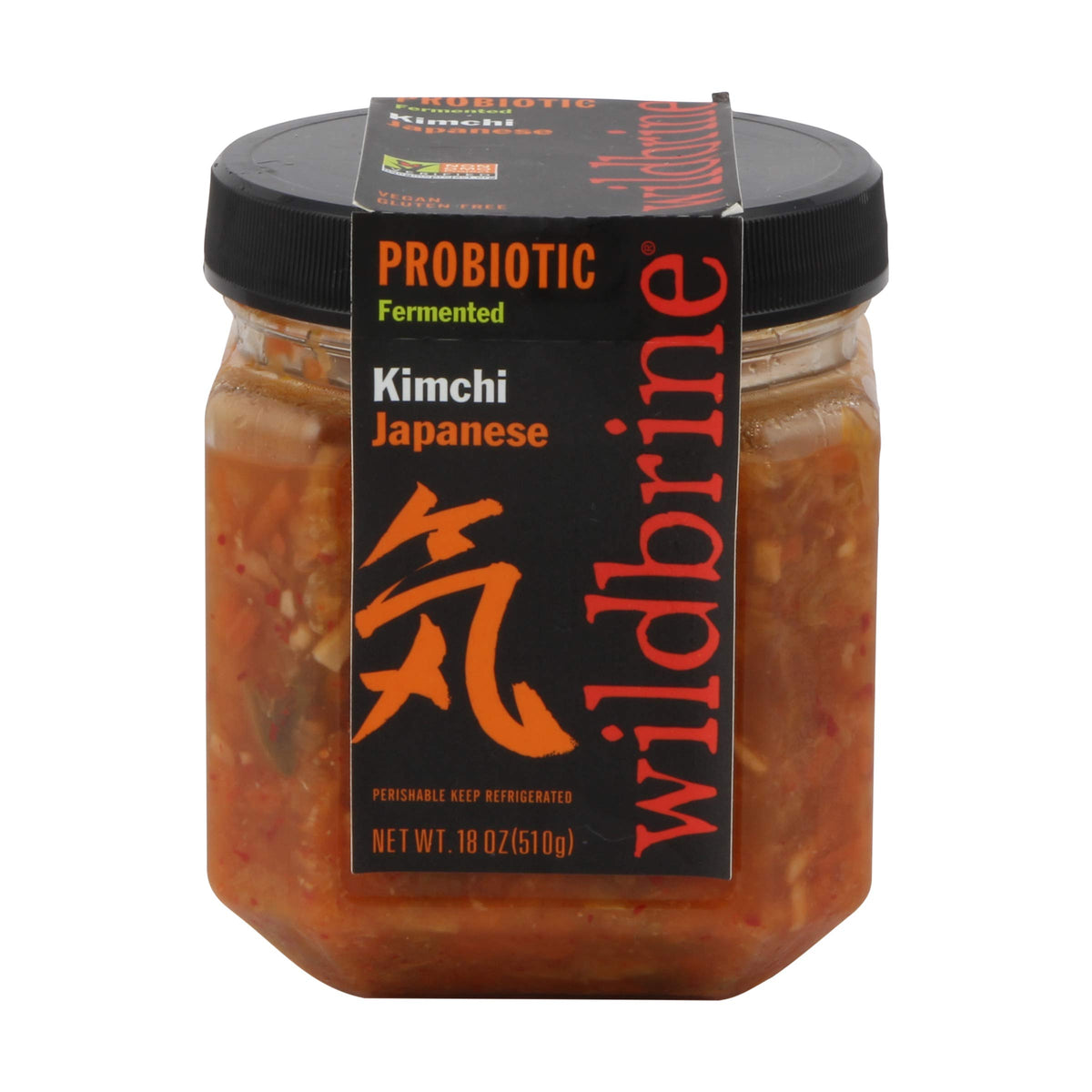 Wildbrine rábanos picantes kimchi miso en bote de 18 onzas, sabor audaz ideal para aderezos.