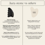 Wildling Aura Stone: flujo de energía suave para relajar músculos y puntos de tensión.