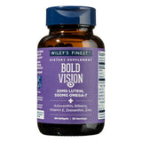 Wiley's Finest Bold Vision: botella de cápsulas suaves para la salud ocular