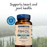 Wiley's Finest Peak EPA cápsulas blandas de alto Omega-3, fácil de tomar