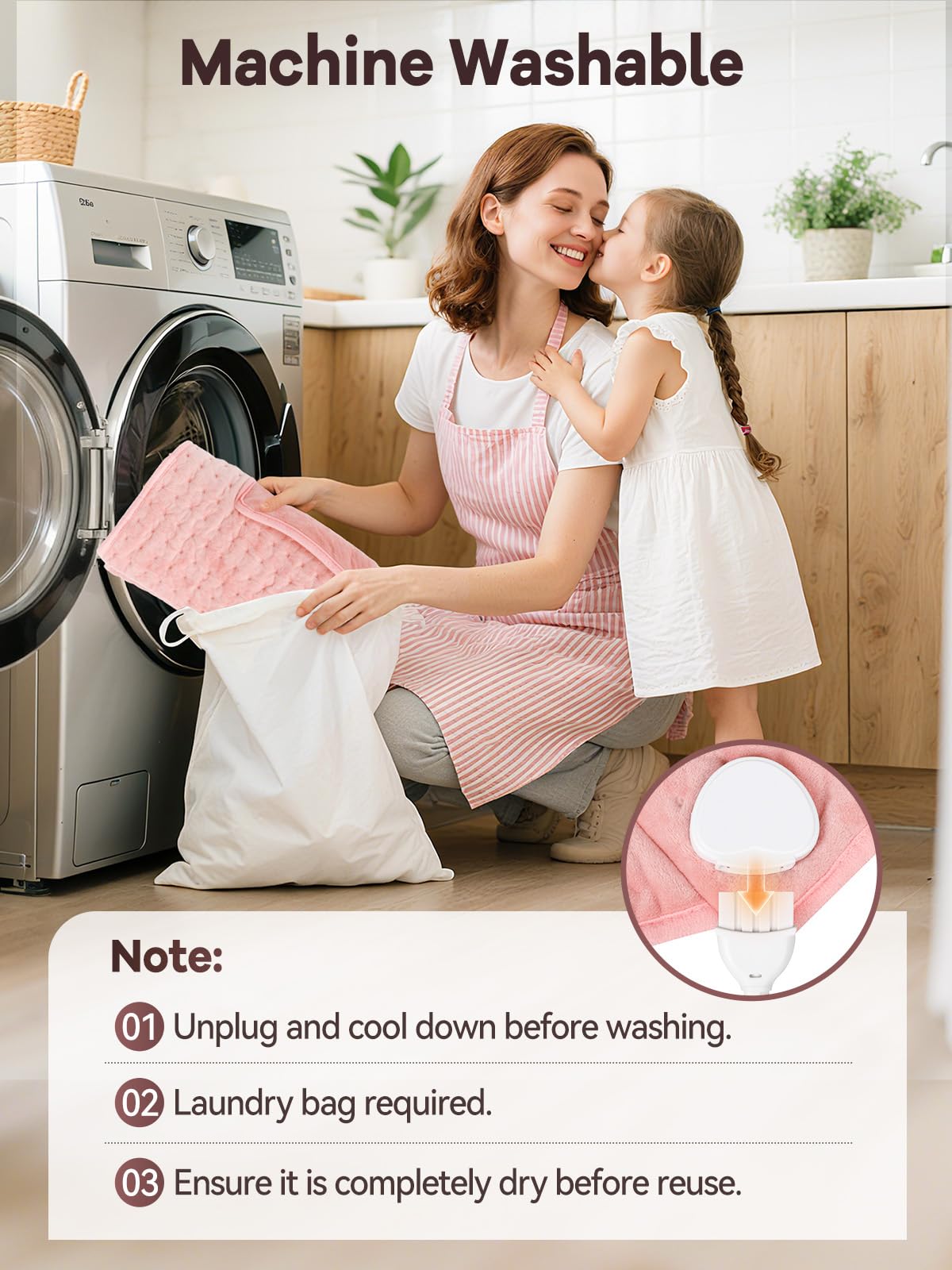 WillingHeart lavable-maquina facilita limpieza y mantenimiento.