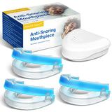 Willnice guardia bucal anti ronquido con conjunto de 3 piezas para ajuste personalizado.