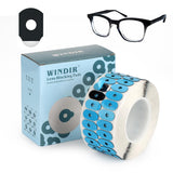 Windir almohadillas bloqueo lentes 0.73x1.14 pulgadas ofrecen sujeción estable durante el bordado