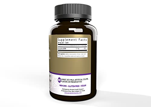 Windmill Tabletas de Zinc Sulfato, estante de productos de salud