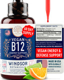 Windsor Botanicals B12: gotas sublinguales para energía diaria.