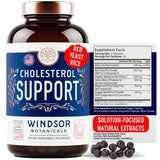 WINDSOR BOTANICALS cápsulas frente: envase visible y soporte natural al perfil lipídico.