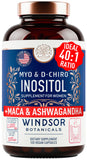 WINDSOR BOTANICALS: cápsulas de Myo-Inositol 40:1 para apoyar el equilibrio hormonal diario.