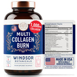 Cápsulas termogénicas WINDSOR BOTANICALS en botella para apoyo posible al metabolismo diario
