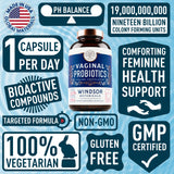 Las 15 cepas probióticas favorecen equilibrio intestinal y vaginal.