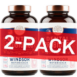 WINDSOR BOTANICALS empaque de probióticos orales para higiene bucal diaria