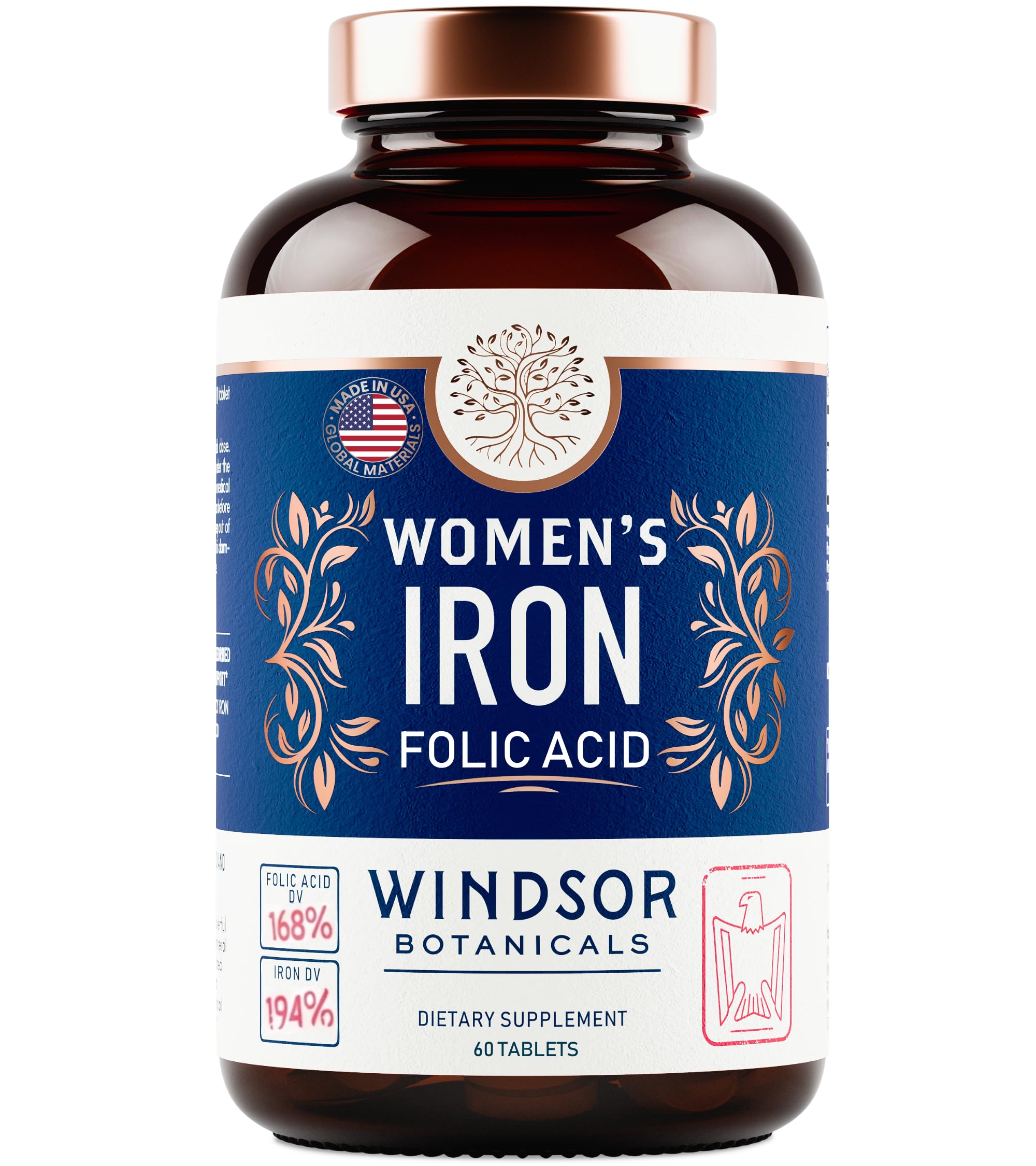 Windsor Botanicals fórmula vegana sin gluten ni OGM.