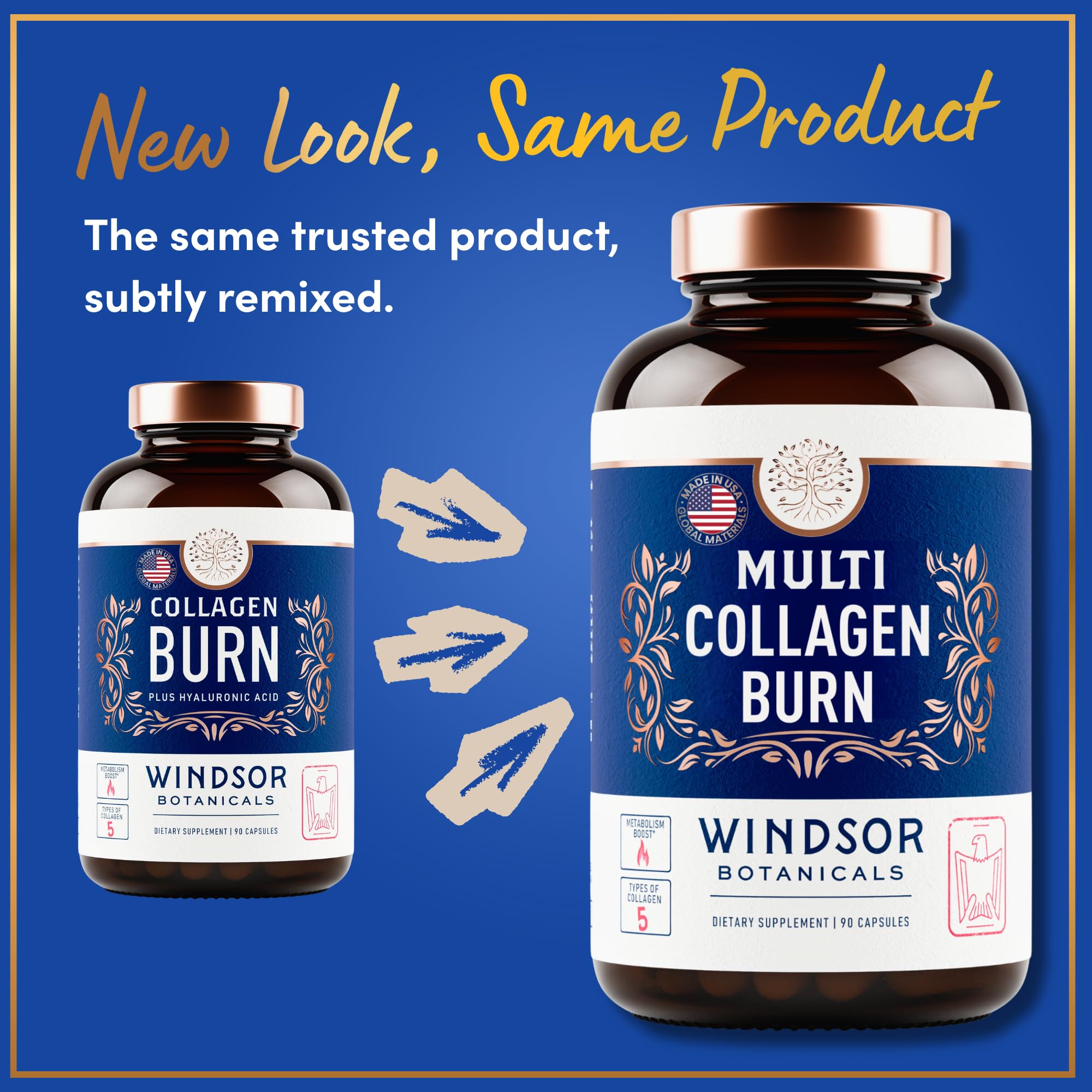 Presentación de 90 cápsulas WINDSOR BOTANICALS para uso diario
