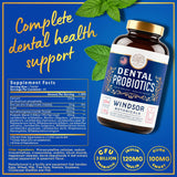 WINDSOR BOTANICALS: dosis de tabletas dentales de menta para uso diario