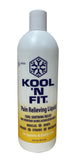 Winter Plum Kool N Fit mentol en aplicacion para alivio refrescante de músculos tensos.