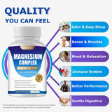 WINYEL Magnesium Complex 1000mg muestra dosis diaria para bienestar general.