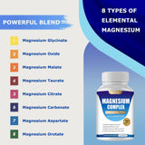 WINYEL Magnesium Complex vegano: opción natural para descanso nocturno.