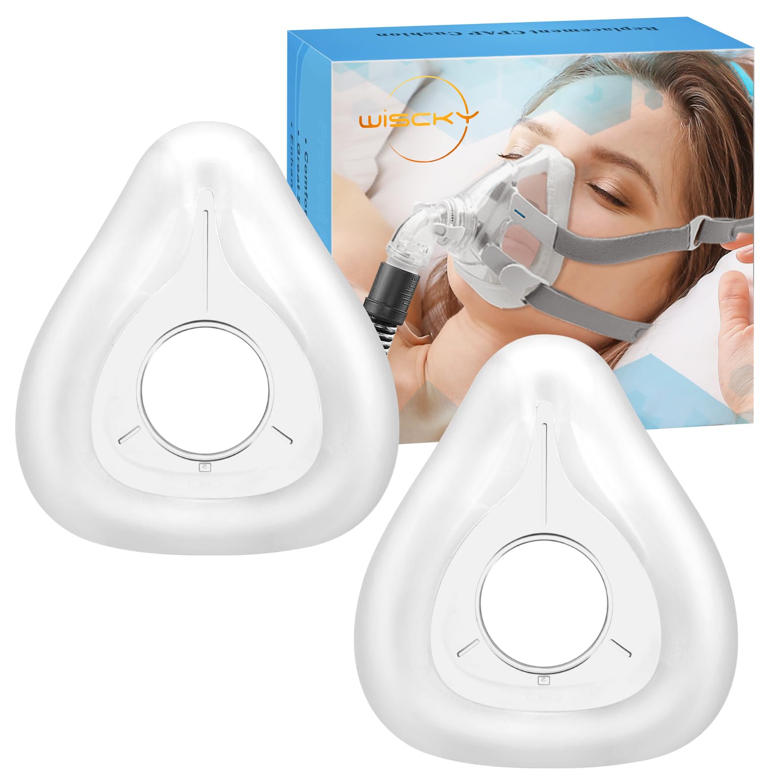 Wiscky AirFit F20 cojin repuesto con sellado preciso para ajuste estable