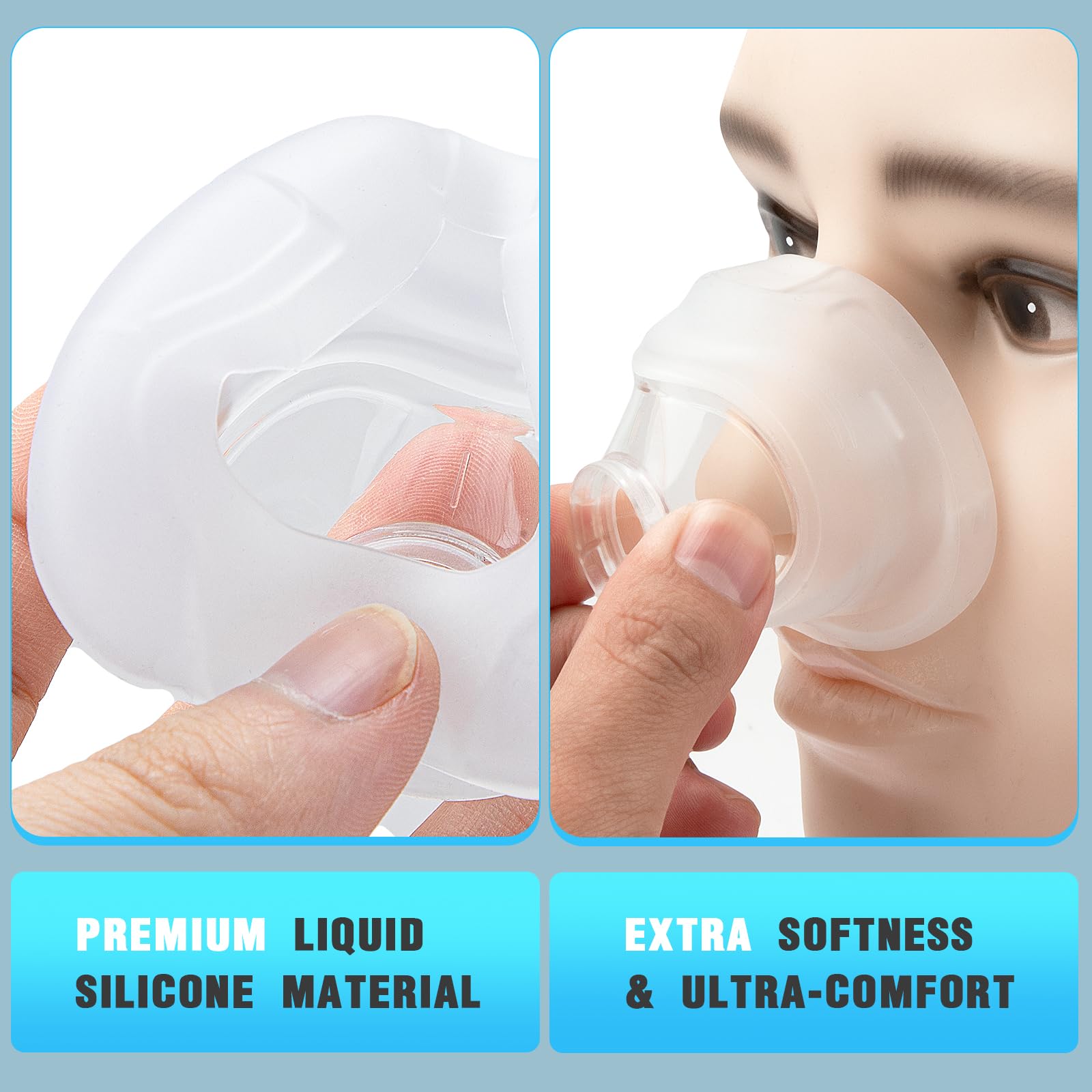 Wiscky AirFit N20 – almohadilla pequeña de repuesto, compatibilidad garantizada.