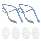 Wiscky reemplazo cabecera AirFit P10 con correas elásticas para un ajuste cómodo