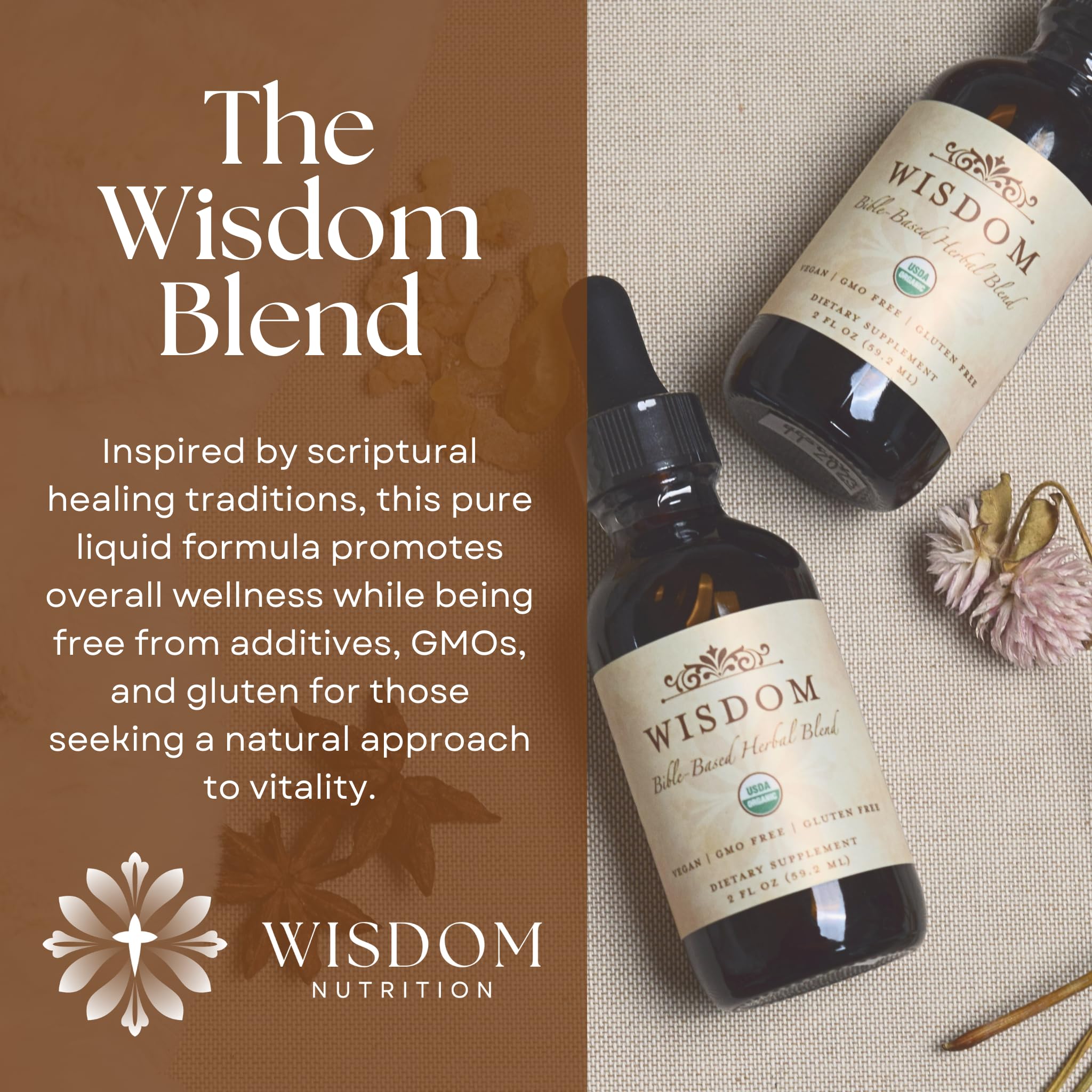 Wisdom Nutrition gotas de curcuma e incienso muestran absorción rápida para energía sostenida.
