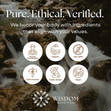 Wisdom Nutrition detox digestivo con cardo mariano y cúrcuma para apoyo suave.