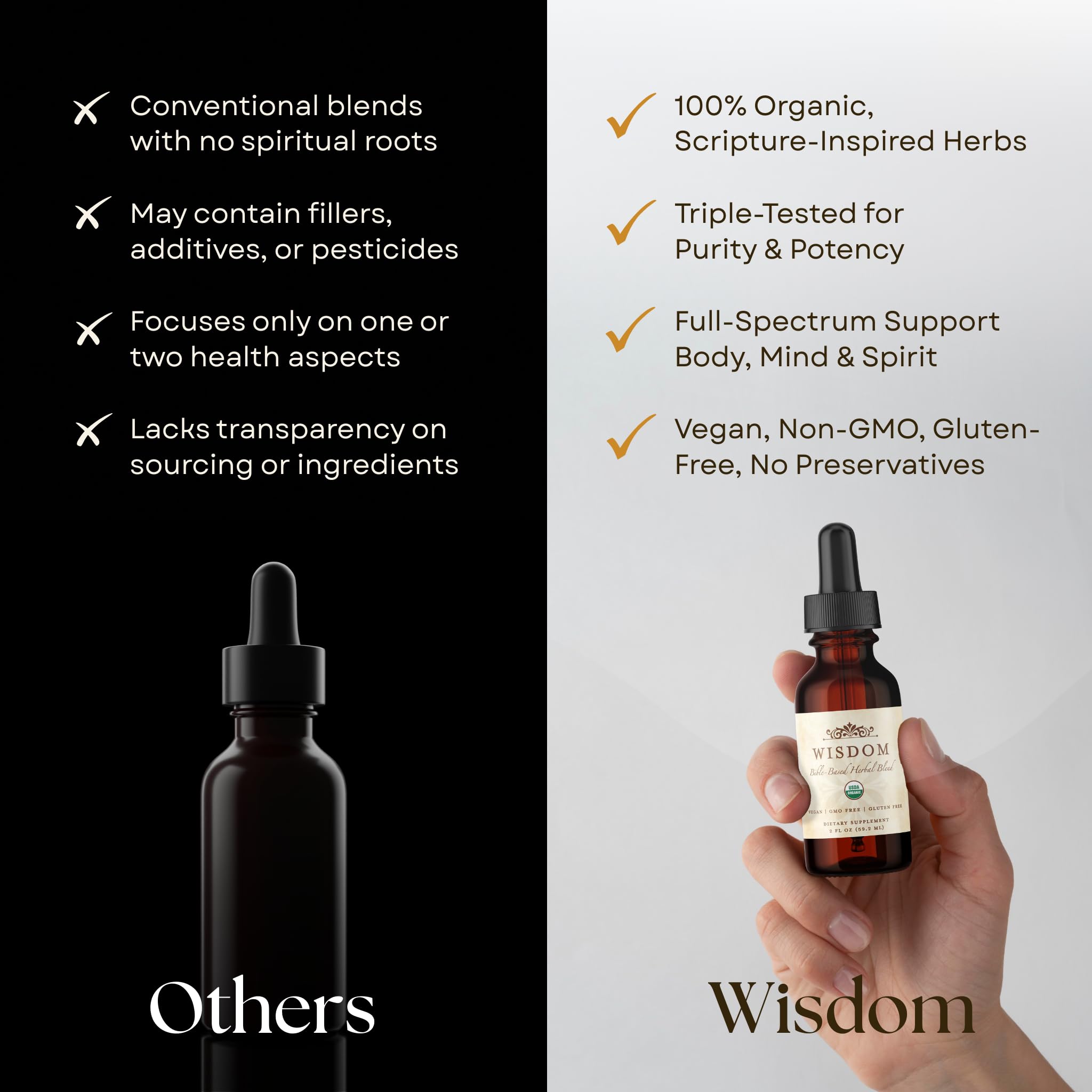 Wisdom Nutrition combinación calma y relajación para la rutina nocturna.