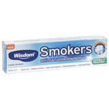 Pasta dental Wisdom Smokers, blanqueamiento suave para manchas