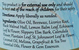 WiseWays Herbals bálsamo toronjil, aroma herbal suave y cítrico.