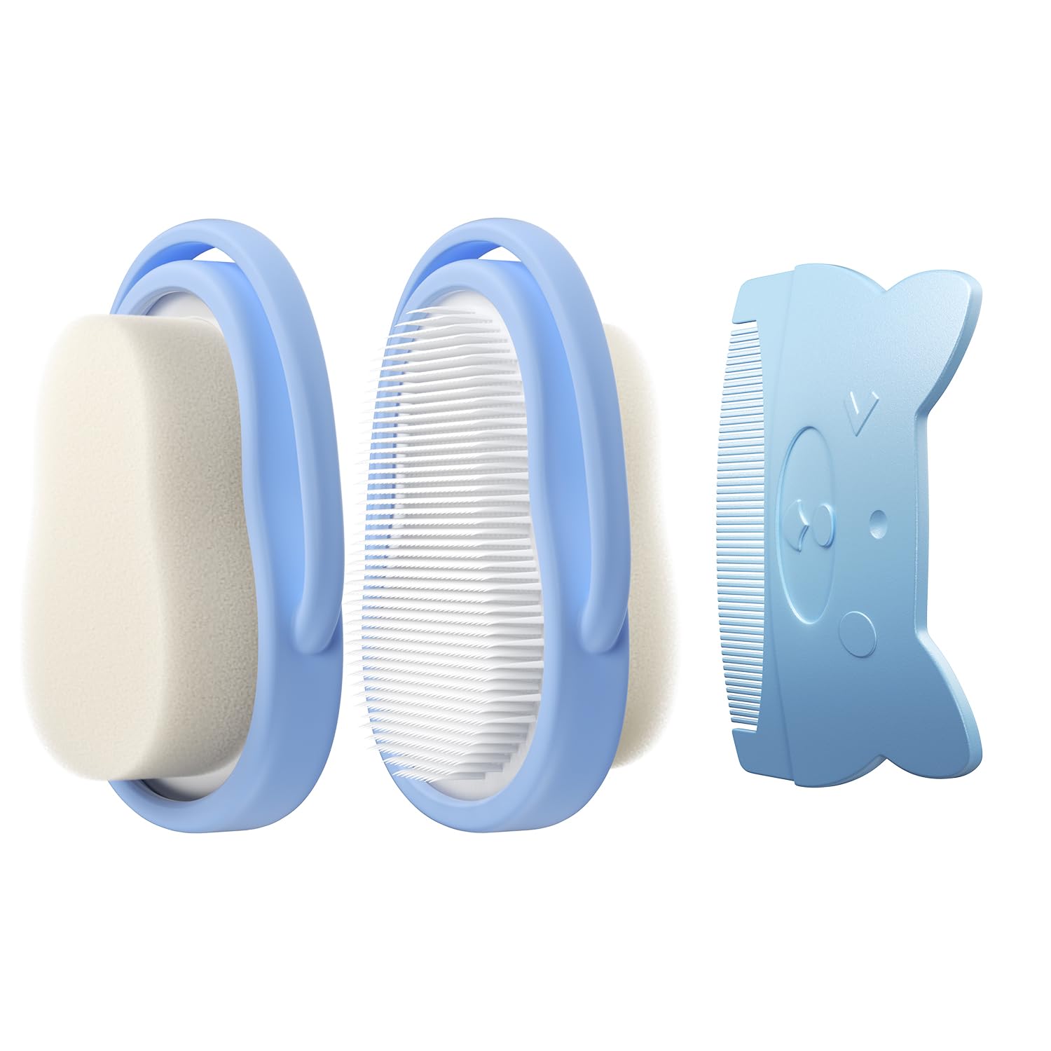 Wishbird color azul claro facilita localizar el kit de cuidado