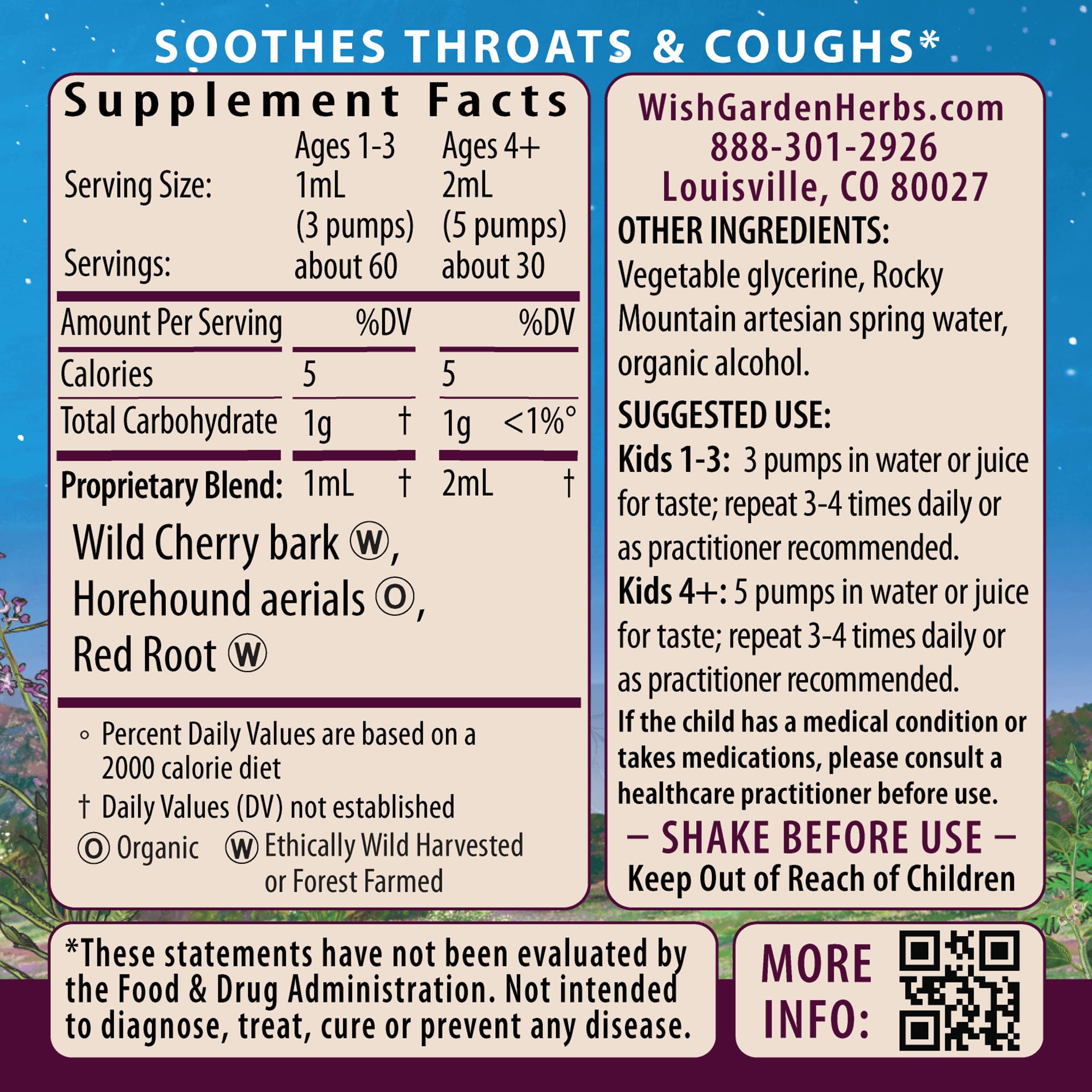 Jeringa de dosificación de Kick-It Cough para niños, fácil de medir.