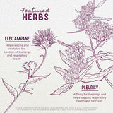 WishGarden Serious Cough: mezcla-hierbas con aroma herbal para una experiencia natural.