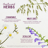 WishGarden Sleepy Nights ingredientes botánicos para descanso natural