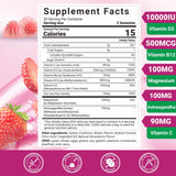 Wiszeen D3 B12 gomitas sabor-fruta para disfrutar un tentempié saludable.
