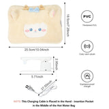 Bolsa de agua eléctrica WITERY para pies y abdomen con calor cómodo