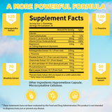 Etiqueta Wllbdloig destacando ingredientes clave para equilibrio hormonal.