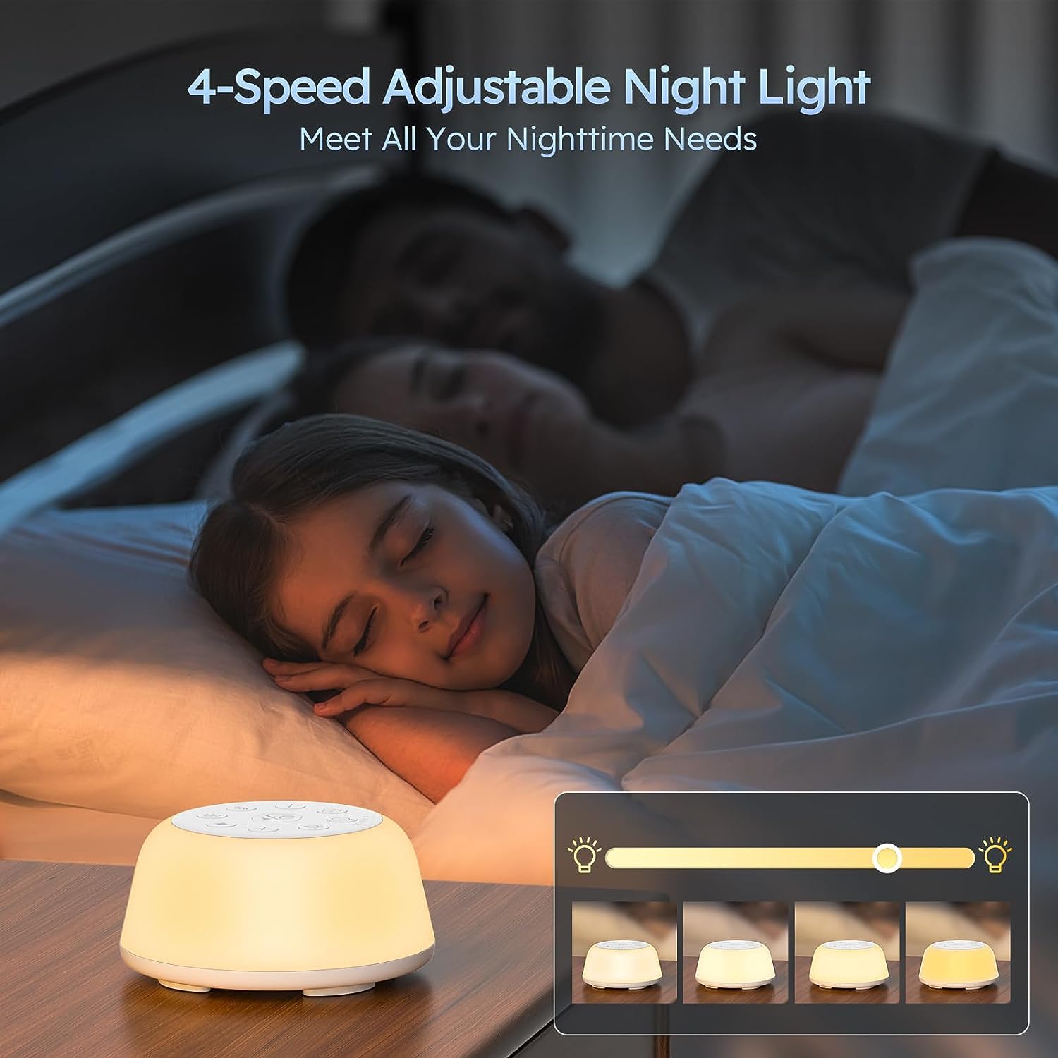 Wobrikosee Batería interna de 1800 mAh para uso nocturno sin cables