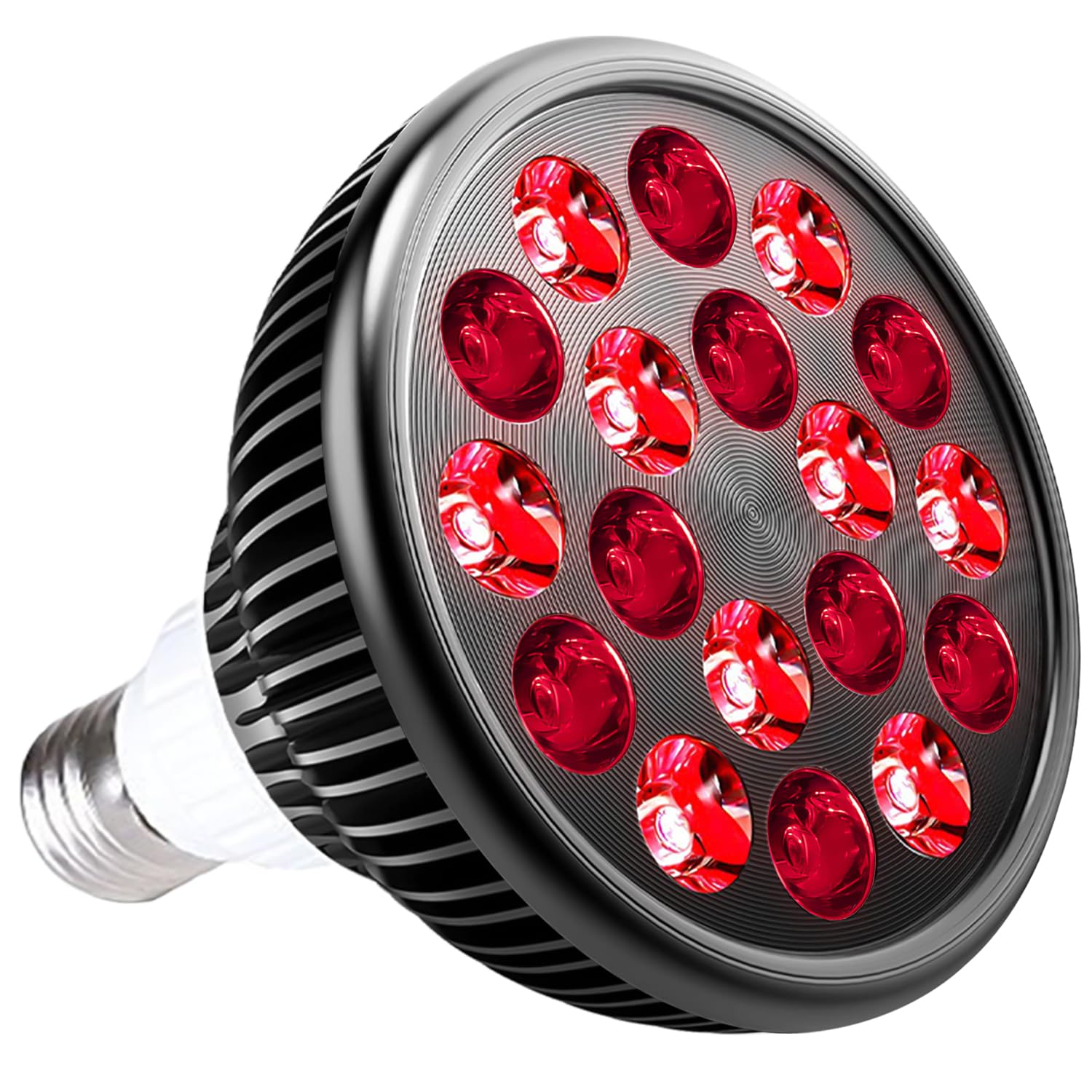 Wolezek bombilla de luz roja con 18 LEDs para uso doméstico