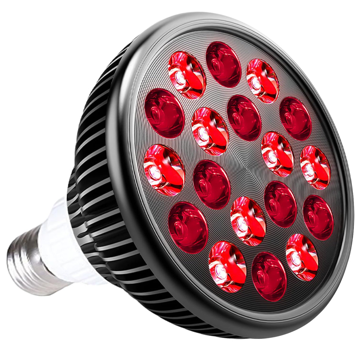 Wolezek bombilla de luz roja con 18 LEDs para uso doméstico