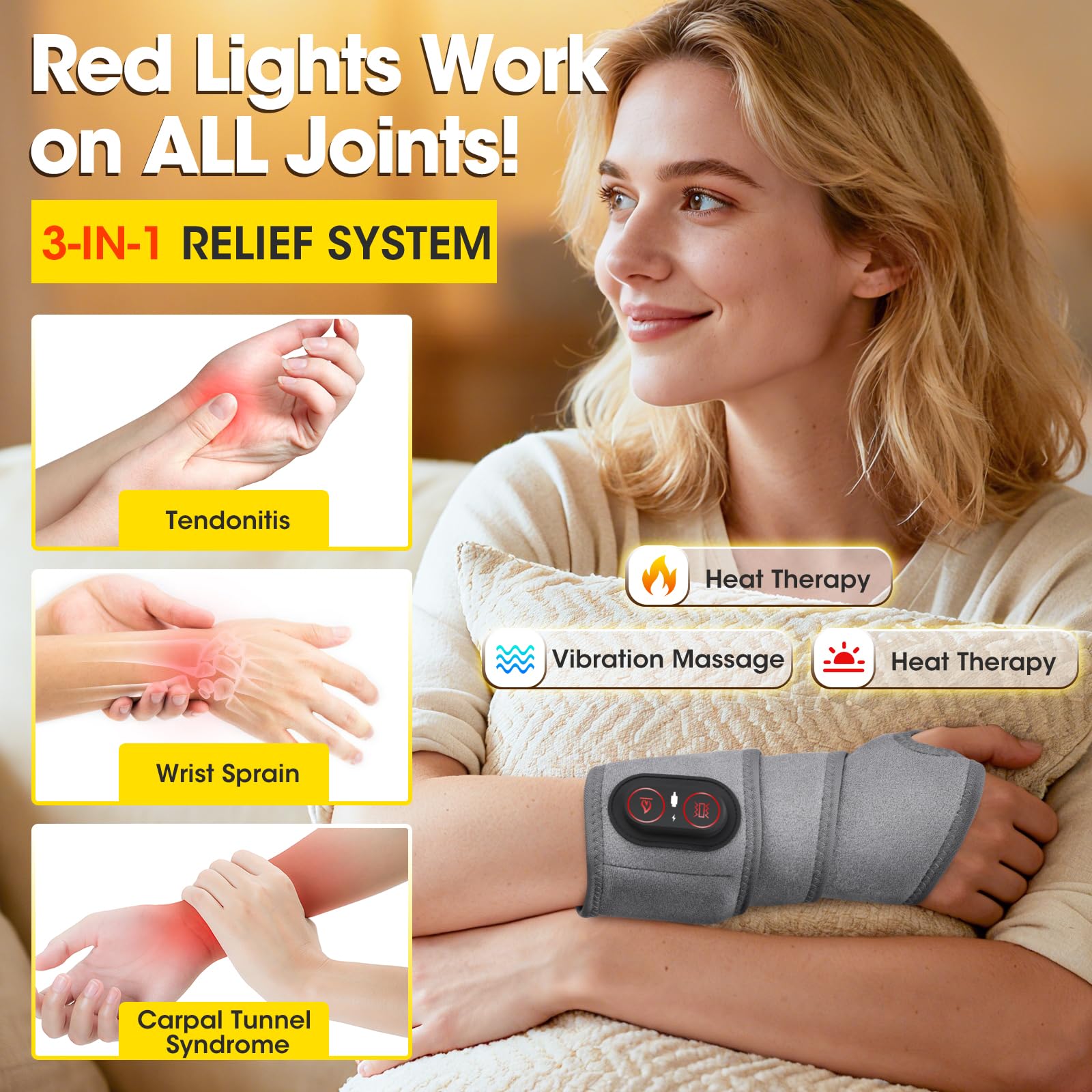 WoloyHeatie batería 3000mAh recargable para calor portátil