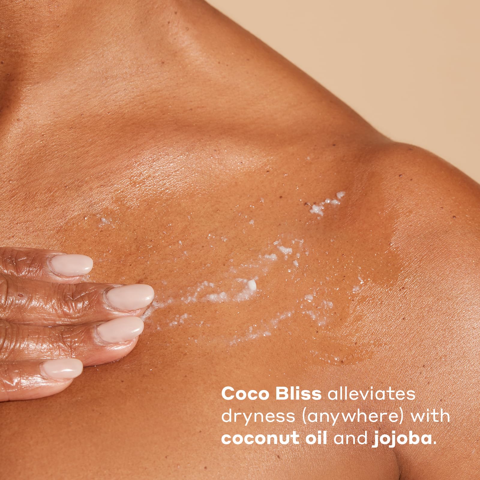 Coco Bliss de Womaness destaca ingredientes naturales y una experiencia suave.
