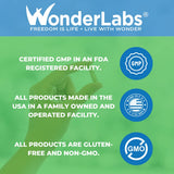 Presentación en caja de Wonder Laboratories para almacenamiento práctico