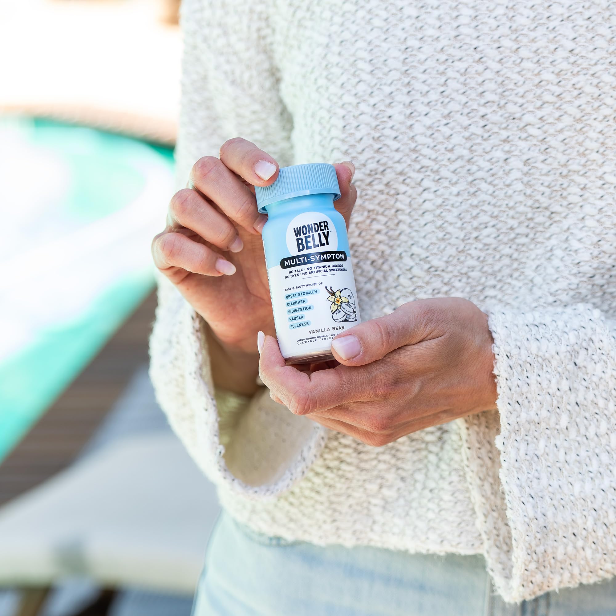 Wonderbelly sabor vainilla real para una toma agradable.