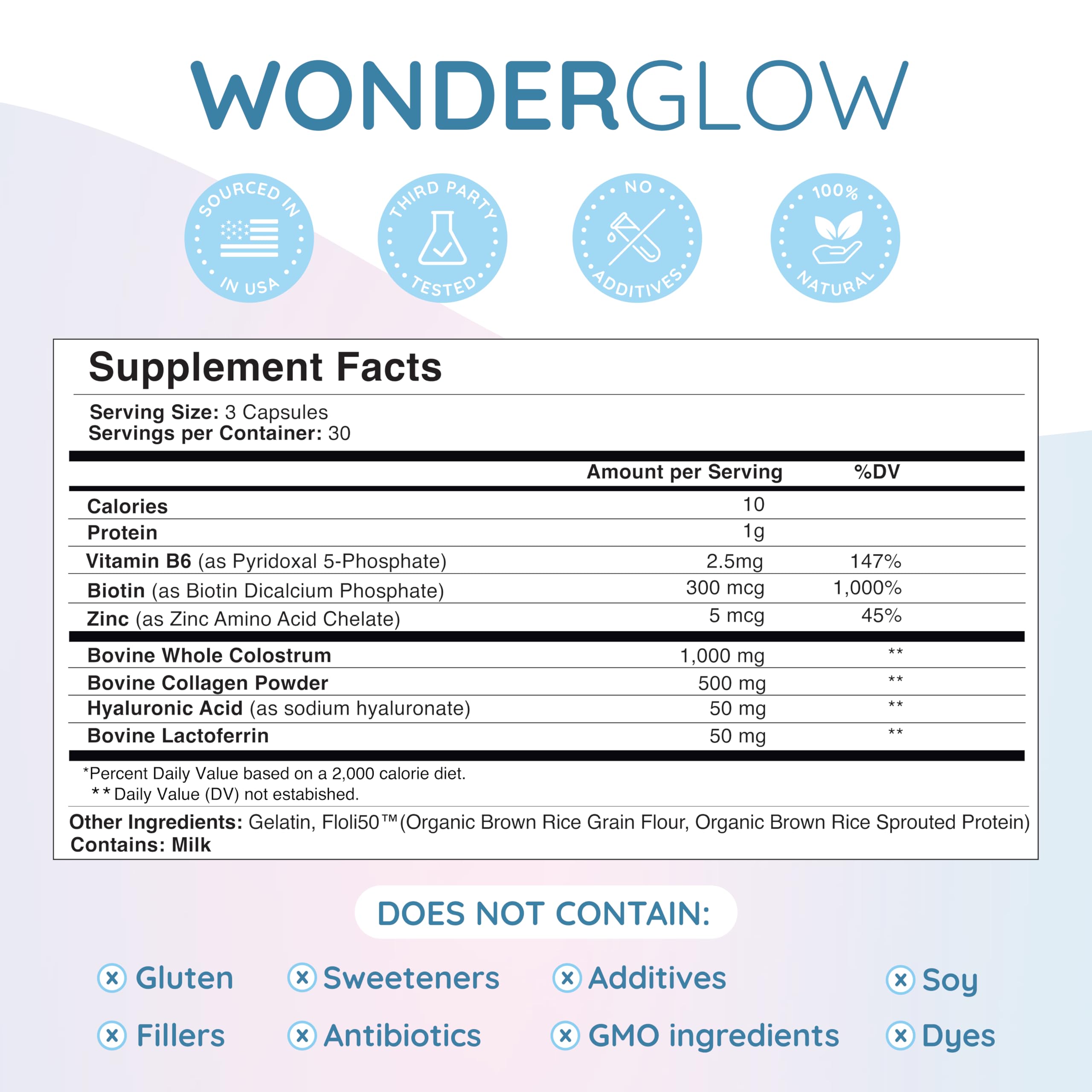 WonderCOW uñas fuertes frasco para uñas más resistentes