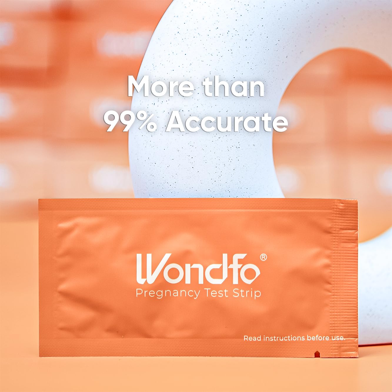 instrucciones de uso de Wondfo: sumergir tira 5-10 segundos