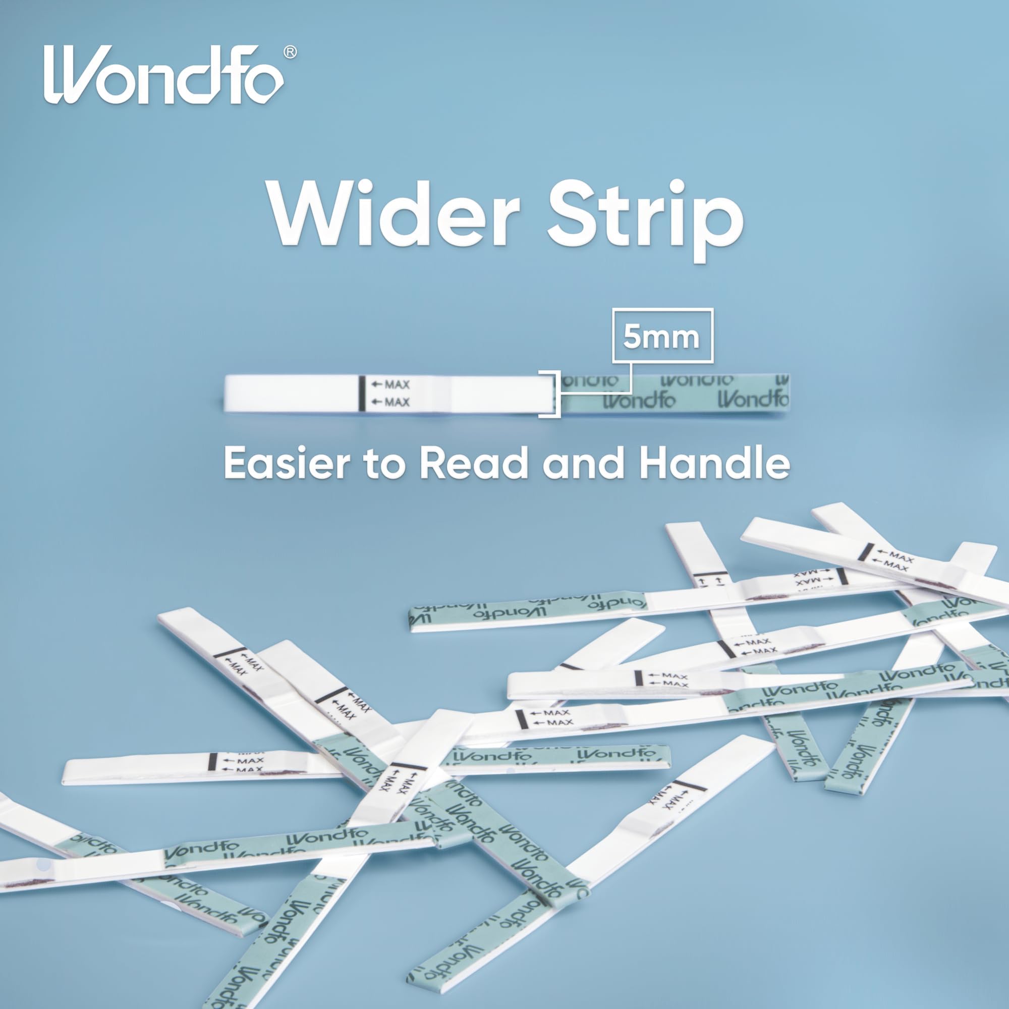 Resultados rápidos en 3 a 5 minutos para planificar tu fertilidad con Wondfo.