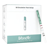 Prueba de ovulación Wondfo en caja, perfecta para empezar la planificación de fertilidad.